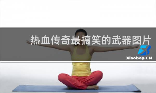 热血传奇最搞笑的武器图片