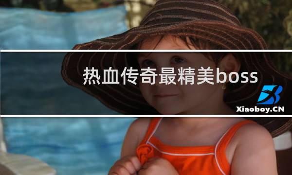 热血传奇最精美boss