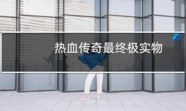 热血传奇最终极实物
