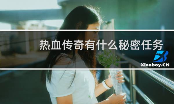 热血传奇有什么秘密任务