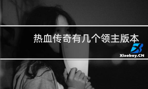 热血传奇有几个领主版本
