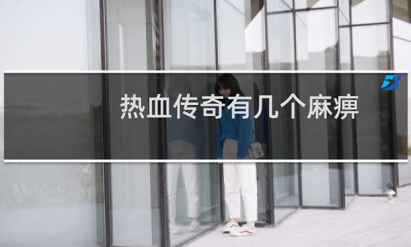 热血传奇有几个麻痹