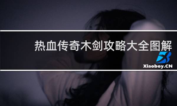 热血传奇木剑攻略大全图解