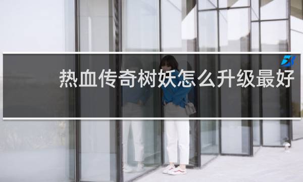 热血传奇树妖怎么升级最好