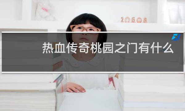 热血传奇桃园之门有什么