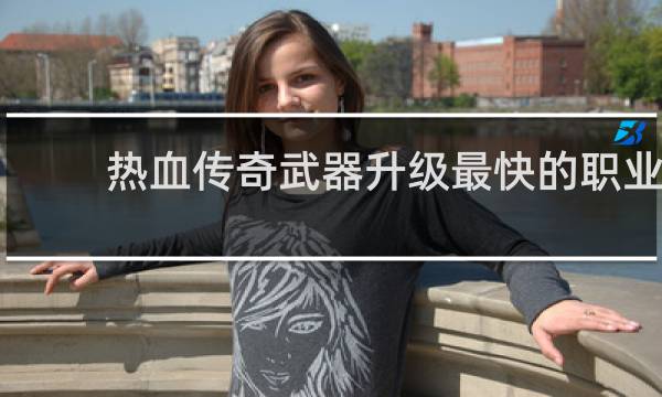 热血传奇武器升级最快的职业