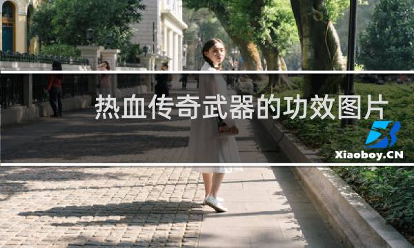 热血传奇武器的功效图片