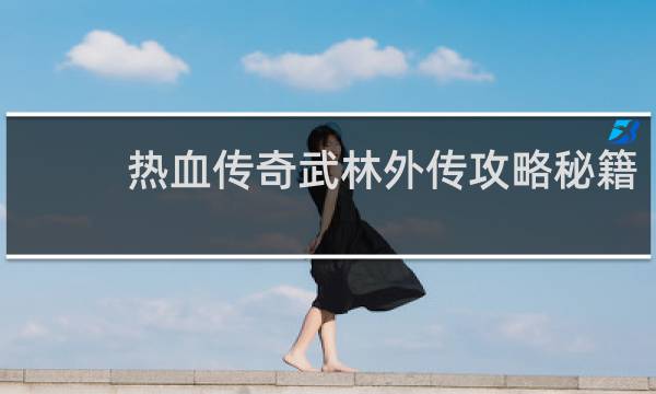 热血传奇武林外传攻略秘籍