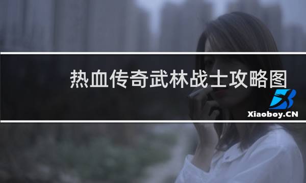 热血传奇武林战士攻略图
