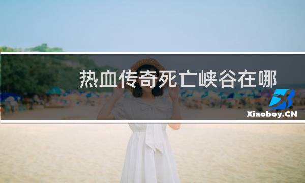 热血传奇死亡峡谷在哪