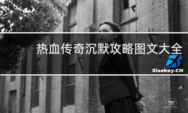 热血传奇沉默攻略图文大全