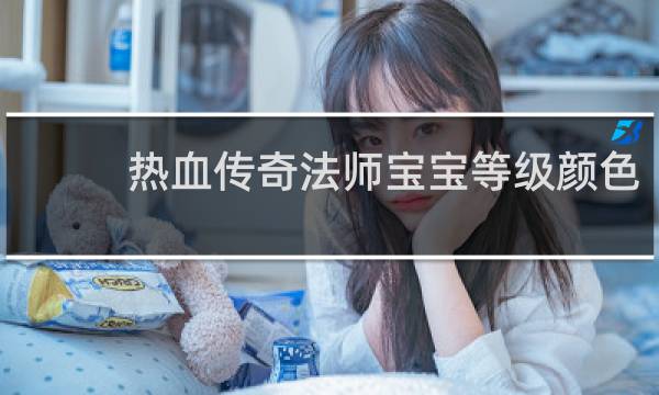 热血传奇法师宝宝等级颜色