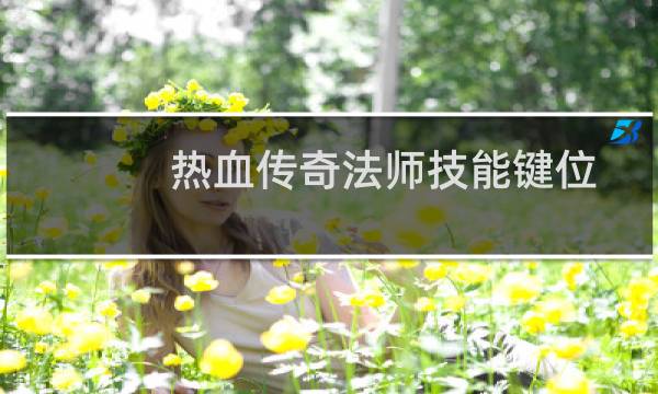 热血传奇法师技能键位