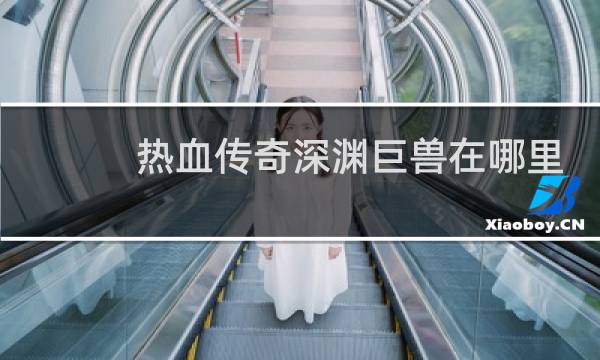 热血传奇深渊巨兽在哪里