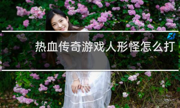 热血传奇游戏人形怪怎么打