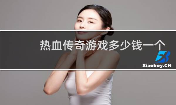 热血传奇游戏多少钱一个
