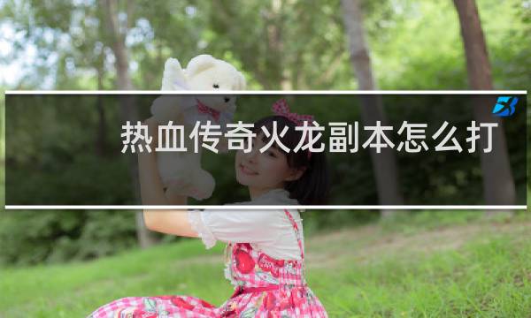 热血传奇火龙副本怎么打