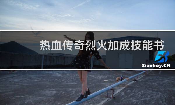 热血传奇烈火加成技能书