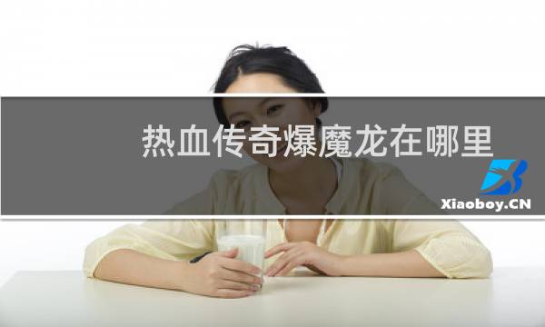 热血传奇爆魔龙在哪里