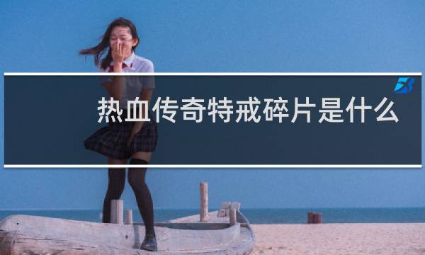热血传奇特戒碎片是什么