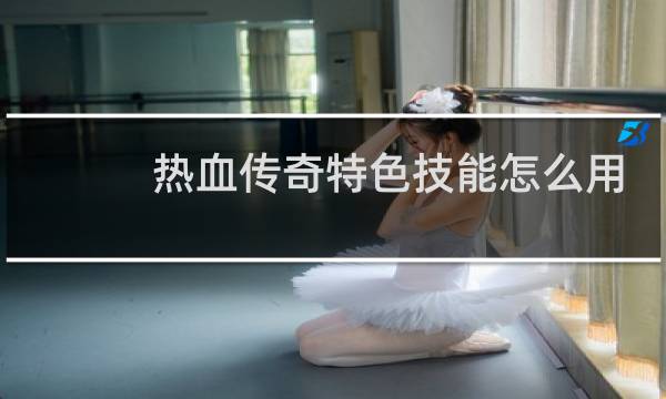 热血传奇特色技能怎么用