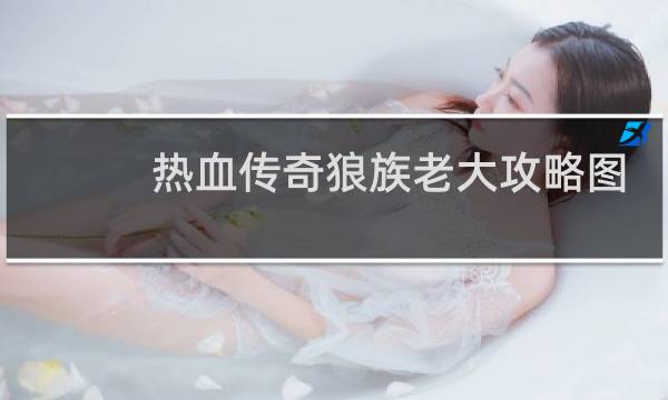 热血传奇狼族老大攻略图