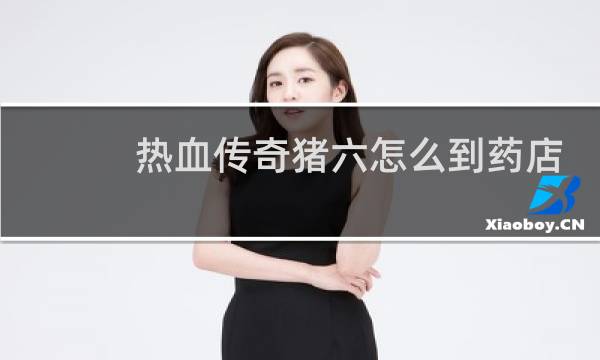 热血传奇猪六怎么到药店