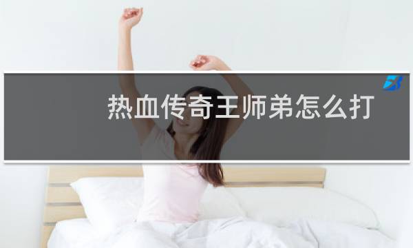 热血传奇王师弟怎么打