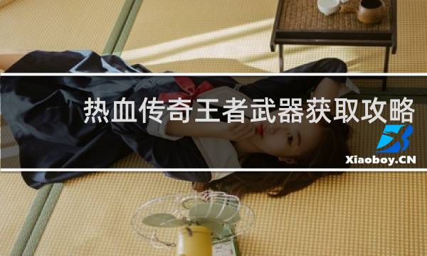 热血传奇王者武器获取攻略