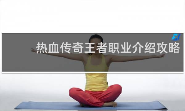 热血传奇王者职业介绍攻略