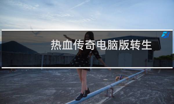 热血传奇电脑版转生