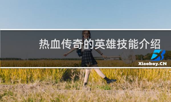 热血传奇的英雄技能介绍
