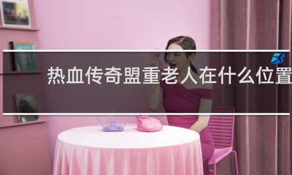 热血传奇盟重老人在什么位置