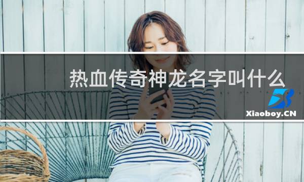 热血传奇神龙名字叫什么