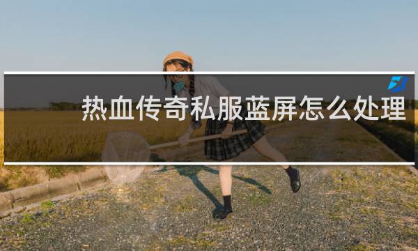 热血传奇私服蓝屏怎么处理