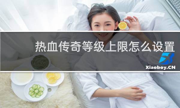 热血传奇等级上限怎么设置