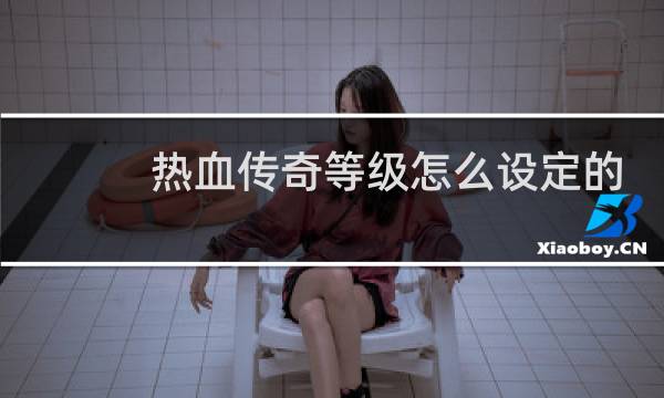 热血传奇等级怎么设定的