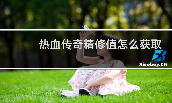 热血传奇精修值怎么获取