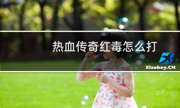 热血传奇红毒怎么打