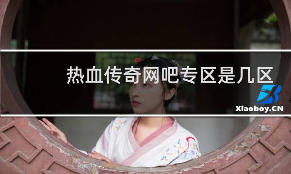 热血传奇网吧专区是几区