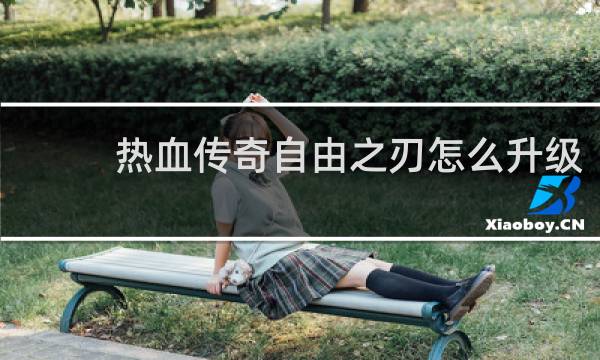 热血传奇自由之刃怎么升级