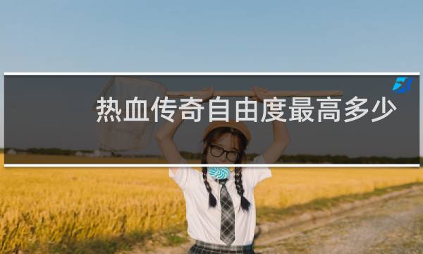 热血传奇自由度最高多少