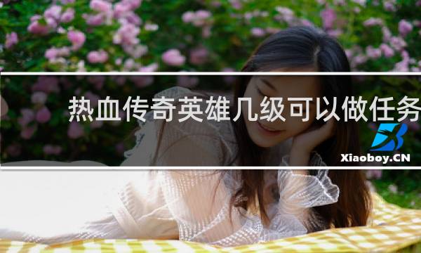 热血传奇英雄几级可以做任务