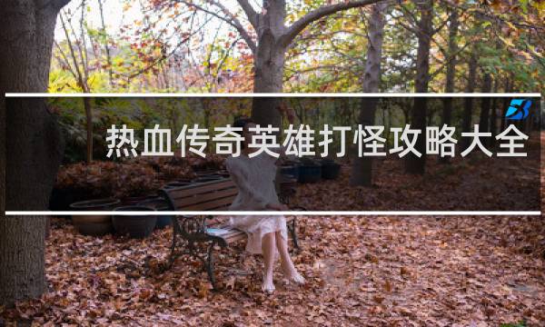 热血传奇英雄打怪攻略大全