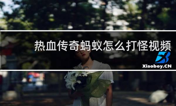 热血传奇蚂蚁怎么打怪视频