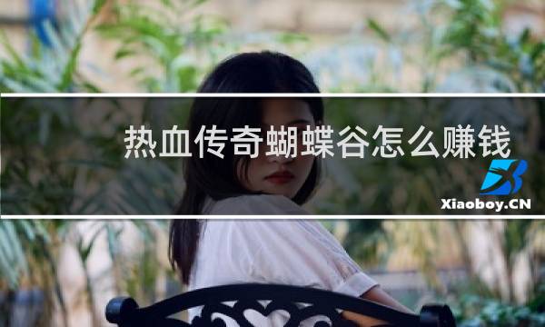 热血传奇蝴蝶谷怎么赚钱