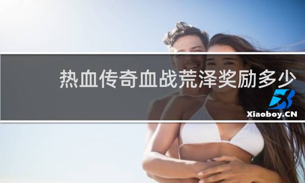 热血传奇血战荒泽奖励多少