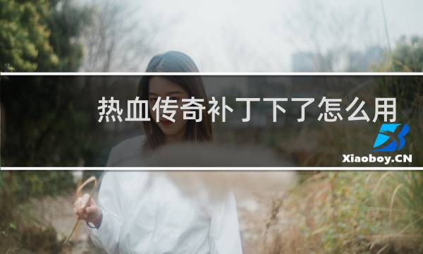 热血传奇补丁下了怎么用