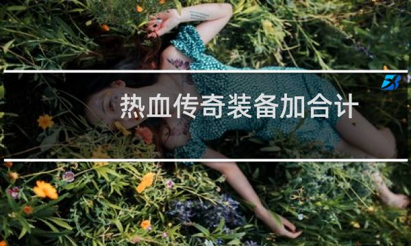 热血传奇装备加合计