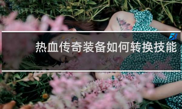 热血传奇装备如何转换技能